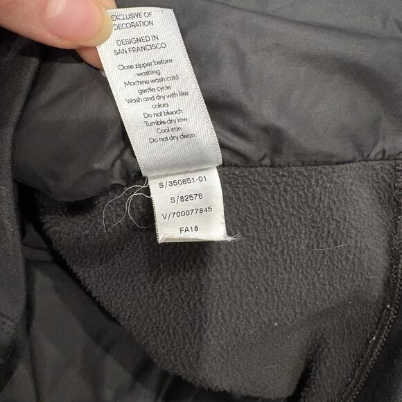 athleta rock ridge prima loft jacket zip black XS - Picture 6 of 7